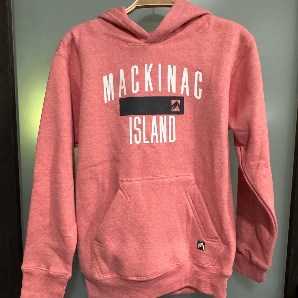 Mackinac Island Pink Hoodie